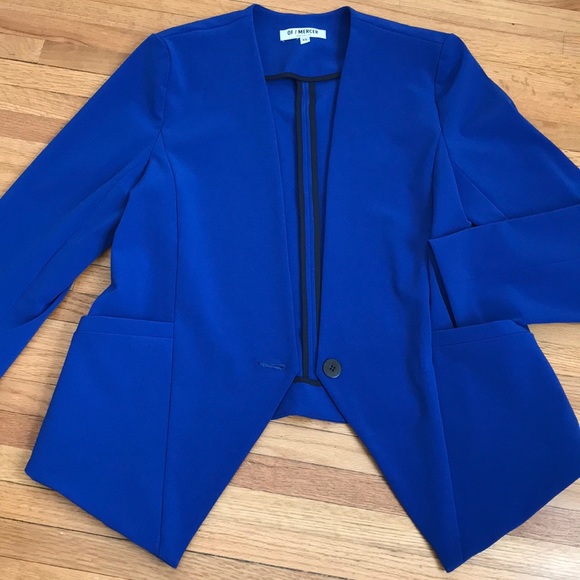 Of / Mercer NY beautiful royal blue tuxedo points - Picture 8 of 8